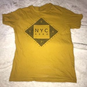 Yellow aero shirt